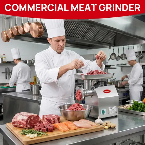 Vista 7 de #8 - Picadora de carne eléctrica comercial