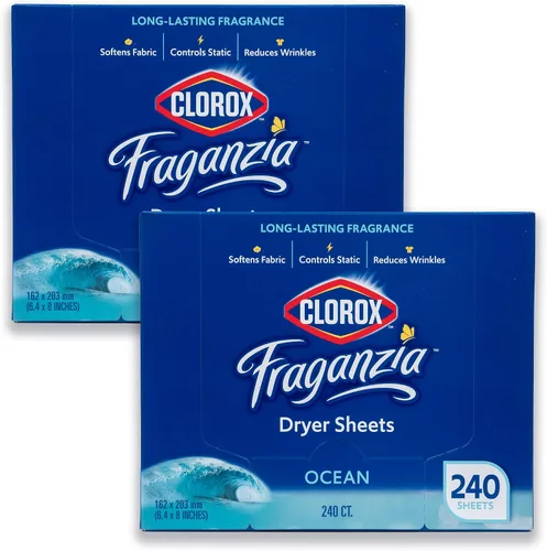 Vista 11 de Clorox Fraganzia - Hojas para secadora, aroma Hawaiian Escape, 105