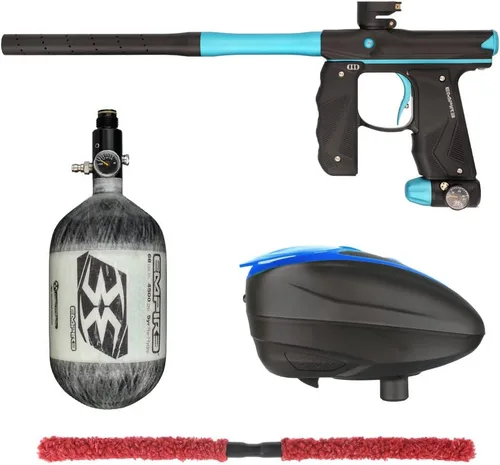 Vista 32 de Action Village Empire Mini GS TP Contender Kit de pistola de paintball con tanque 68/4500