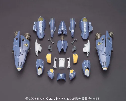 Vista 6 de Bandai America Macross Super Parts para el modelo transformable VF-25 Messiah Valkyrie Model Kit
