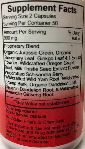 Vista 3 de Christopher's Original Formulas Fórmula de transición hepática – Suave limpieza de hígado a base de hierbas, 450 mg, 100 cápsulas vegetarianas