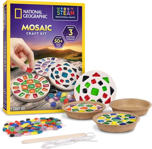 Vista 9 de NATIONAL GEOGRAPHIC - Kit de manualidades de arcilla para modelar – Arcilla seca al aire para niños, kit de manualidades con arcilla de 2 libras