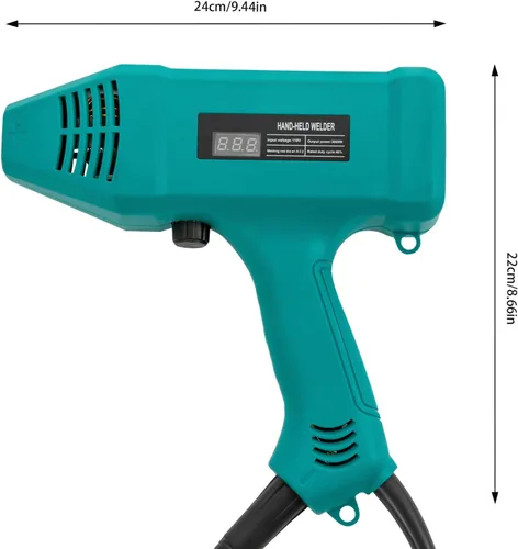 Vista 4 de Máquina de soldadura manual, pistola de soldadura digital portátil de 110 V, máquina de soldadura portátil utilizada para fabricación mecánica