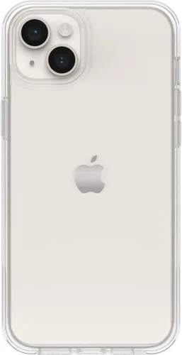 Vista 3 de OtterBox Funda para iPhone 14 Plus Symmetry Series: transparente, ultra elegante, compatible con carga inalámbrica, bordes elevados que protegen
