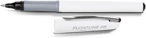 Vista 7 de Pentel Floatune - Bolígrafo de punta redonda sin saltos, línea media de 0.031 in, tinta negra, paquete de 2