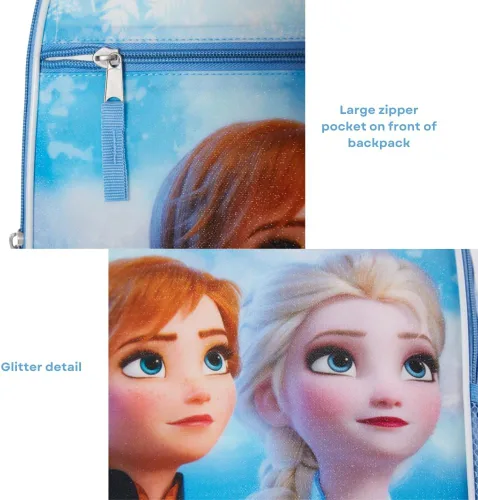 Vista 9 de Fast Forward Juego de mochila para niños, 16 pulgadas con bolsa de almuerzo y botella de agua