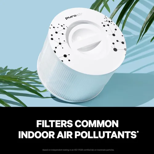Vista 2 de PuroAir 240 Filtro de Reemplazo - Filtros HEPA hasta 99.9% de Humo, Polen, Polvo y Contaminantes Domésticos Comunes - Filtro de Aire HEPA