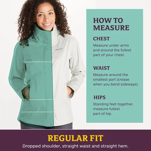 Vista 6 de MARMOT Chaqueta impermeable Precip para mujer
