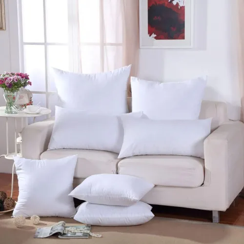 Vista 3 de Eforcase Inserto de almohadas de 18 x 18 pulgadas, insertos de almohada para sofá, silla, inserto cuadrado para fundas de almohada para fundas