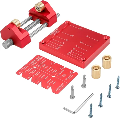 Vista 9 de GOINGMAKE Sistema de guía de afilado de cinceles para carpintería cinceles y planos de 5/32 a 3 pulgadas, guía de soporte de afilado con accesorio