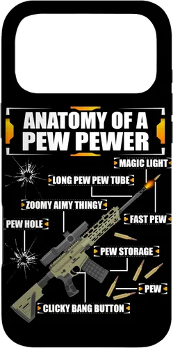 Vista 22 de Anatomy of a Pew Pewer - Carcasa para iPhone 17