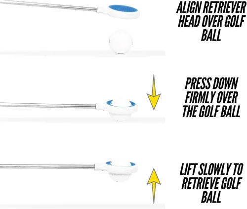 Vista 3 de I Gotcha JAWZ - Recogedor de pelotas de golf compacto