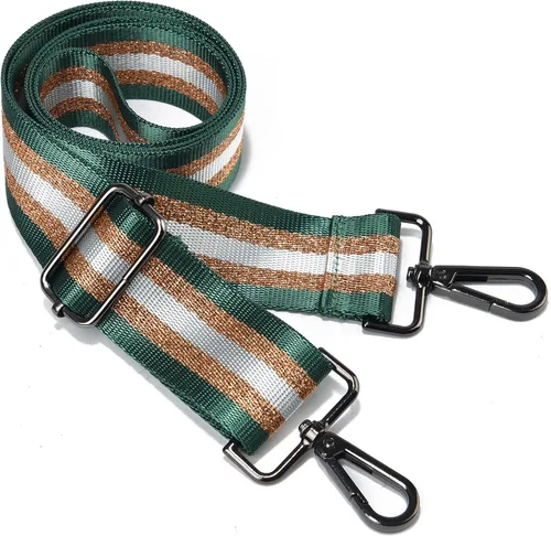 Vista 57 de LVYOUME Correa para bolso, accesorios plateados, correas anchas para bolsa, correa de hombro ajustable para bolsos