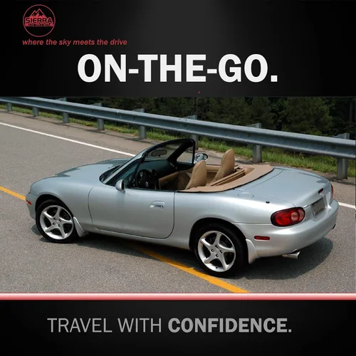 Vista 7 de Capota de vinilo de repuesto para automóvil descapotable Mazda Miata Cabriolet (para modelos 1990-96), con ventana de plástico transparente, Negro