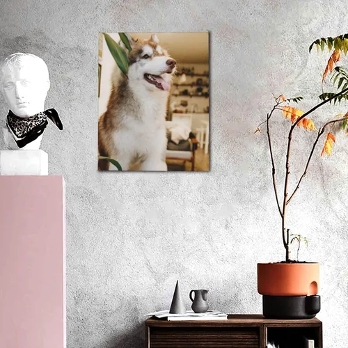 Vista 5 de Custom Canvas Prints, Personalized Photo Wall Decor Customized Photo Prints Custom Photo Gift Wall Art for Family, Wedding, Friends,Home Decoration