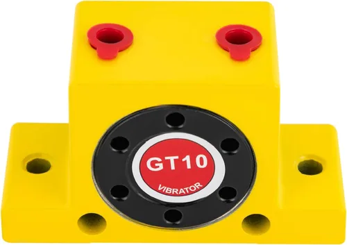 Vista 3 de Vibrador de turbina neumática GT10, Vibrador de turbina de aire industrial, Vibradores de turbina de alta velocidad de alta velocidad