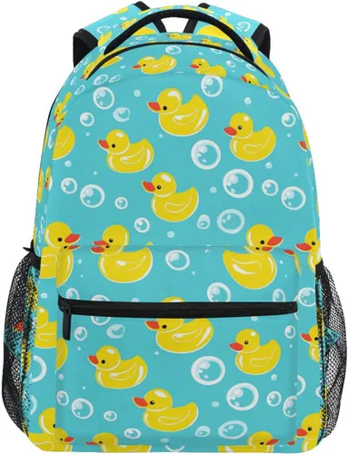 Vista 18 de Kcldeci Mochila escolar para niños pequeños, diseño de leopardo, leopardo, arcoíris, para niños, niñas, mochila escolar para libros de primaria A01