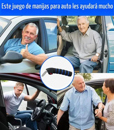 Vista 8 de Mango de puerta de coche KOUNATSURI para ancianos, asa de asistencia de vehículo, mango multifunción, barra de cierre de puerta de coche