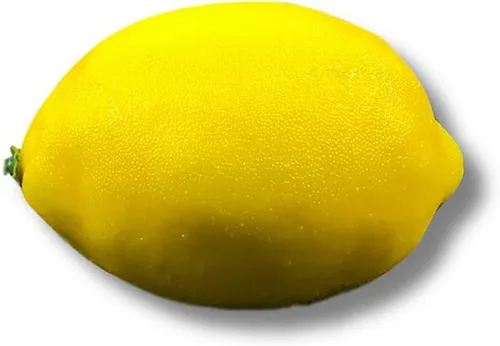 Vista 4 de 12 limones artificiales, frutas sintéticas realistas, limones falsos amarillos realistas, accesorios de fotografía para el hogar, mesa de cocina