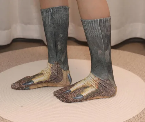 Vista 4 de SLOUFIOL Calcetines divertidos para hombre y mujer