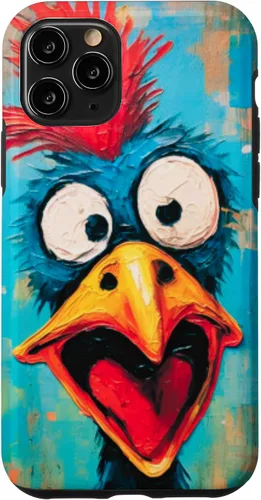 Vista 29 de Funda para iPhone 17 con diseño de gallo de dibujos animados de gallo de dibujos animados de gallo