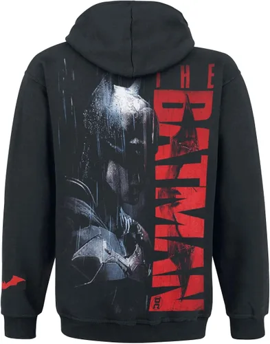 Vista 2 de DC Comics - Sudadera con capucha The Batman - Raining Vengeance - Negro