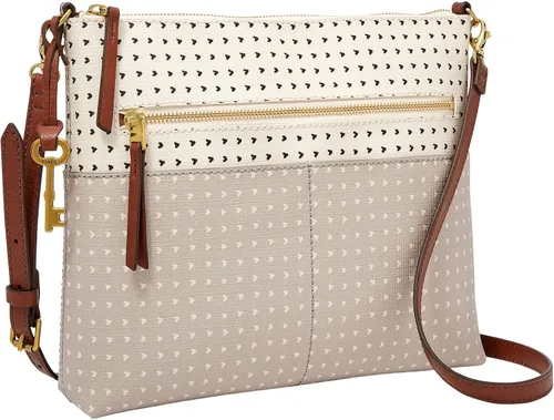 Vista 2 de Bolsa bandolera grande para mujer Fossil Fiona