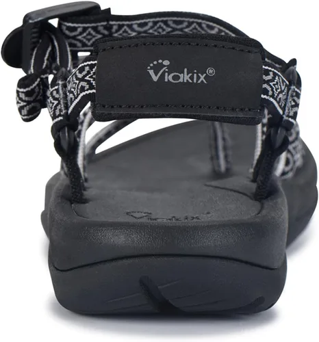 Vista 2 de Viakix - Sandalias de senderismo para mujer - Cómodos zapatos deportivos atléticos para senderismo al aire libre (ancho medio y estrecho)