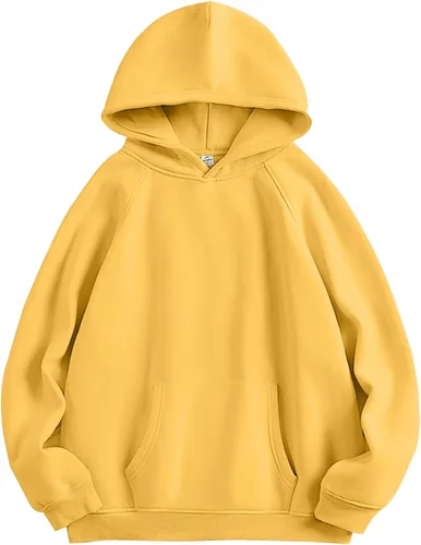 Vista 89 de ANRABESS - Sudaderas con capucha para mujer, sobre talla, de vellón de manga larga, modelo de 2024, para otoño