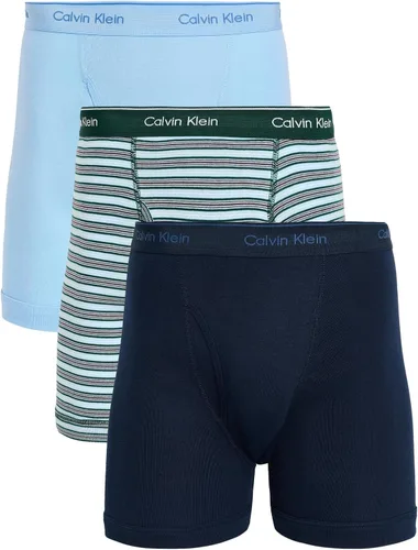 Vista 12 de Calvin Klein Calzoncillos Bóxer Brief Clásicos de Algodón para Hombre (3 unidades)