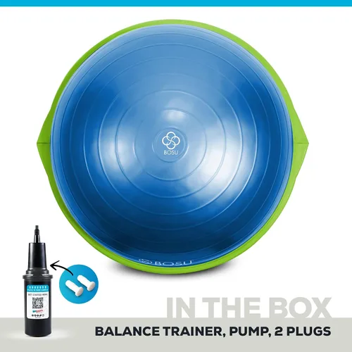 Vista 2 de Bosu - El entrenador de equilibrio original de 26 pulgadas de diámetro, equipo de gimnasio en casa