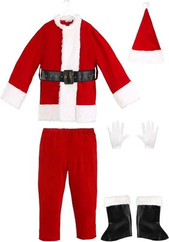 Vista 9 de Premiere Plus Size Santa Costume Santa Claus Suit Plus Size Men's Costume