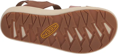 Vista 4 de KEEN Ellecity - Sandalias de cuña con puntera abierta ajustable y cómoda para mujer