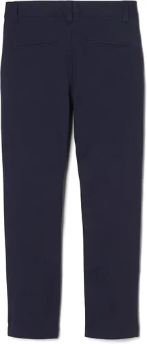 Vista 2 de French Toast Boys' Adjustable Waist Straight Fit Stretch Twill Chino Pant