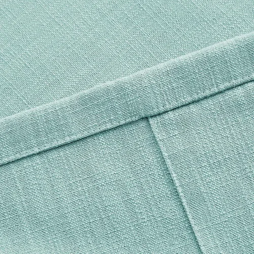 Vista 107 de Frelement Cortinas plisadas de lino de algodón de 100 pulgadas de ancho y 102 pulgadas de largo, cortinas con reducción de ruido para sala