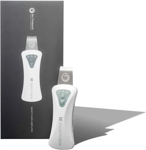 Vista 5 de Bio-Therapeutic bt-Micro Fusion Exfoliación ultrasónica para la piel. Piel suave, congestión clara, extracción superior de puntos negros, 3 modos, 2