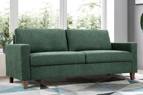 Vista 3 de Container Furniture Direct Miles Mid Century - Sofá moderno para espacios pequeños, salas de estar, apartamentos y condominios, sofá de 3 plazas