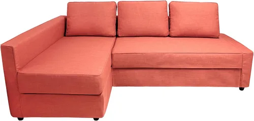 Vista 24 de IKEA Friheten - Funda de sofá cama para sofá cama pequeño, fundas de sofá para sala de estar con cojín y fundas de almohada (S-12, diván derecho)