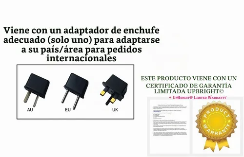 Vista 5 de AT&T Adaptador de CA para CL82509 - Adaptador de CA Vtech - U060030A12V - AC 6V 300mA E178074