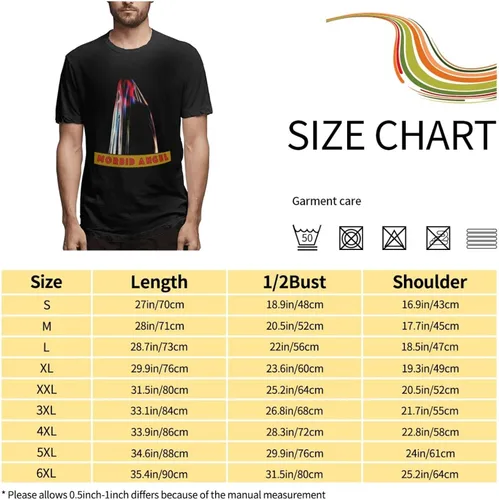 Vista 7 de Morbid Angel T Shirt Men's Summer Round Neck Trend Fashion Short Sleeve T Shirt Sports Fitness Cotton Shirt Tops