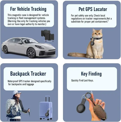 Vista 3 de Rastreador GPS para vehículos - Dispositivos de seguimiento ocultos para automóviles, disponibles para Android e iOS, no requiere tarjeta SIM