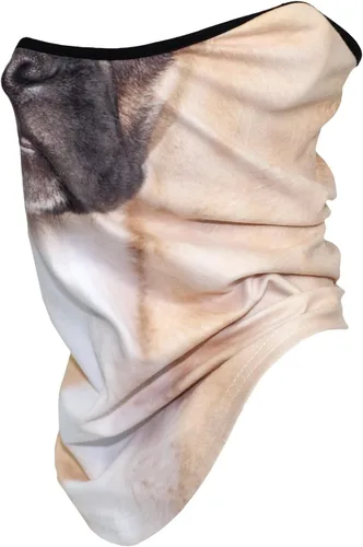 Vista 4 de AXBXCX Bufanda de cuello con diseño de animales 3D, a prueba de viento, para esquí, disfraz de Halloween