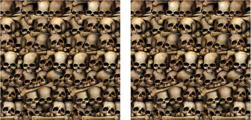 Vista 6 de Beistle Telones de fondo de pared sangrientos, 2 revestimientos de pared de plástico realistas con estampado de sangre goteante para Halloween