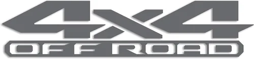 Vista 5 de 2 calcomanías de vinilo negras 4x4 Off Road para Dodge Ram 1500 2500 3500 Power Wagon