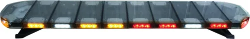 Vista 9 de Barra de luz estroboscópica LED de advertencia Hella 358111781, 48", ámbar, montaje en techo, patrones de parpadeo/rotación Multi