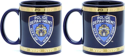 Vista 3 de NYPD - Taza de café con licencia oficial del Departamento de Policía de Nueva York