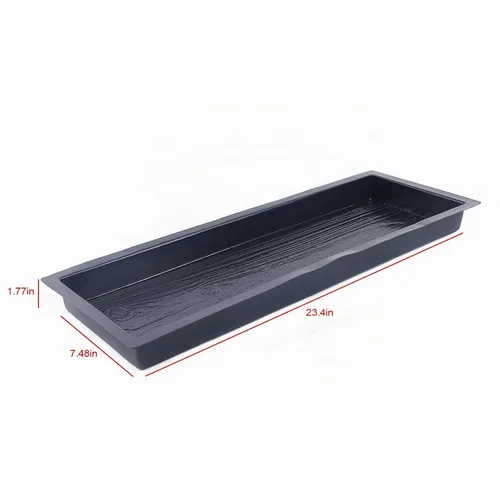 Vista 9 de Paquete de 2 tablas de madera con forma de molde de piedra escalonada, tablero de madera, molde de cemento de hormigón, fabricante de caminata
