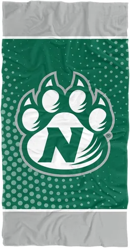 Vista 148 de LOGOVISION Manta Abilene Christian University, 30x60 Logo Dots CottonFront/PolyBackBeachTowel