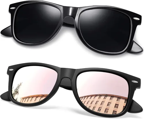 Vista 65 de Joopin Square Sunglasses Polarized UV400 Designer Sun Glasses Men Women