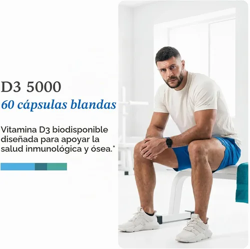 Vista 5 de XYMOGEN D3 5000, 60 cápsulas blandas